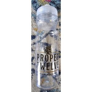 Proper 12 Twelve Irish Whiskey Water Bottle Clear